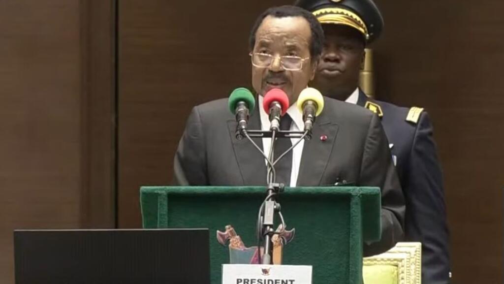 Titre : « Bonne nouvelle : notre président Paul Biya est de retour sur ...